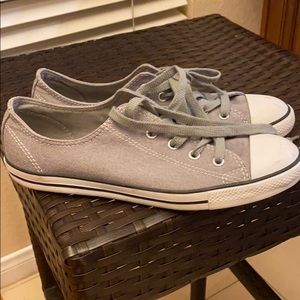 Grey Low Top Converse